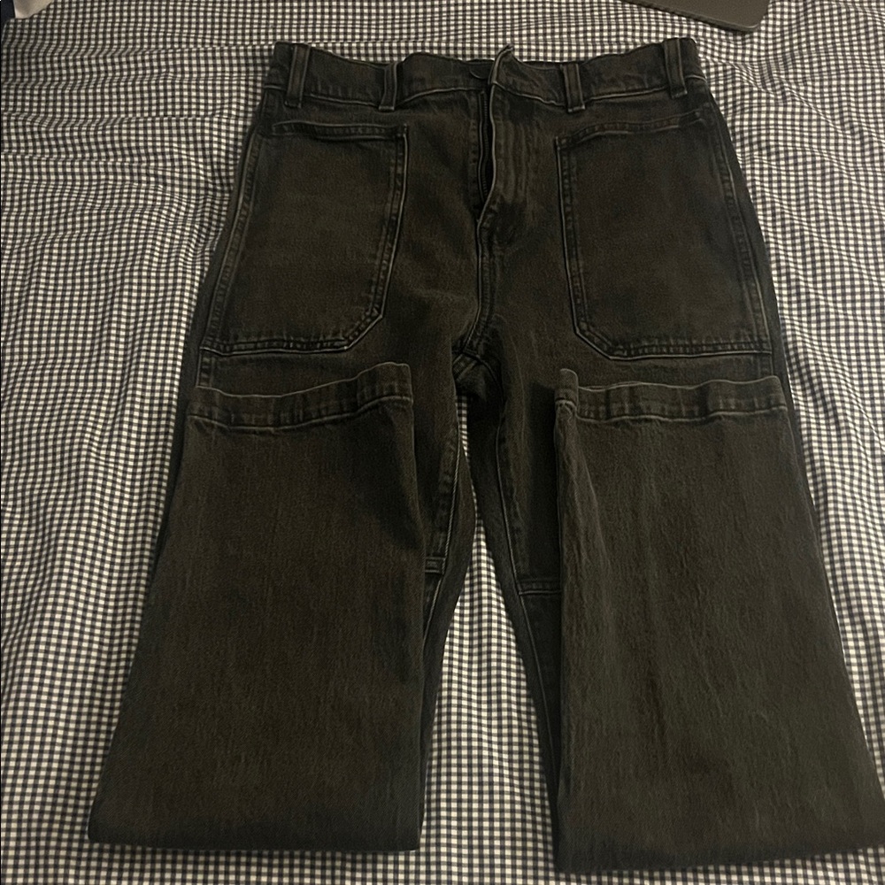 Madewell Women's Black Straight Leg Jeans